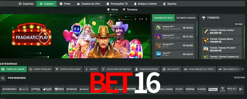 cassino bet16